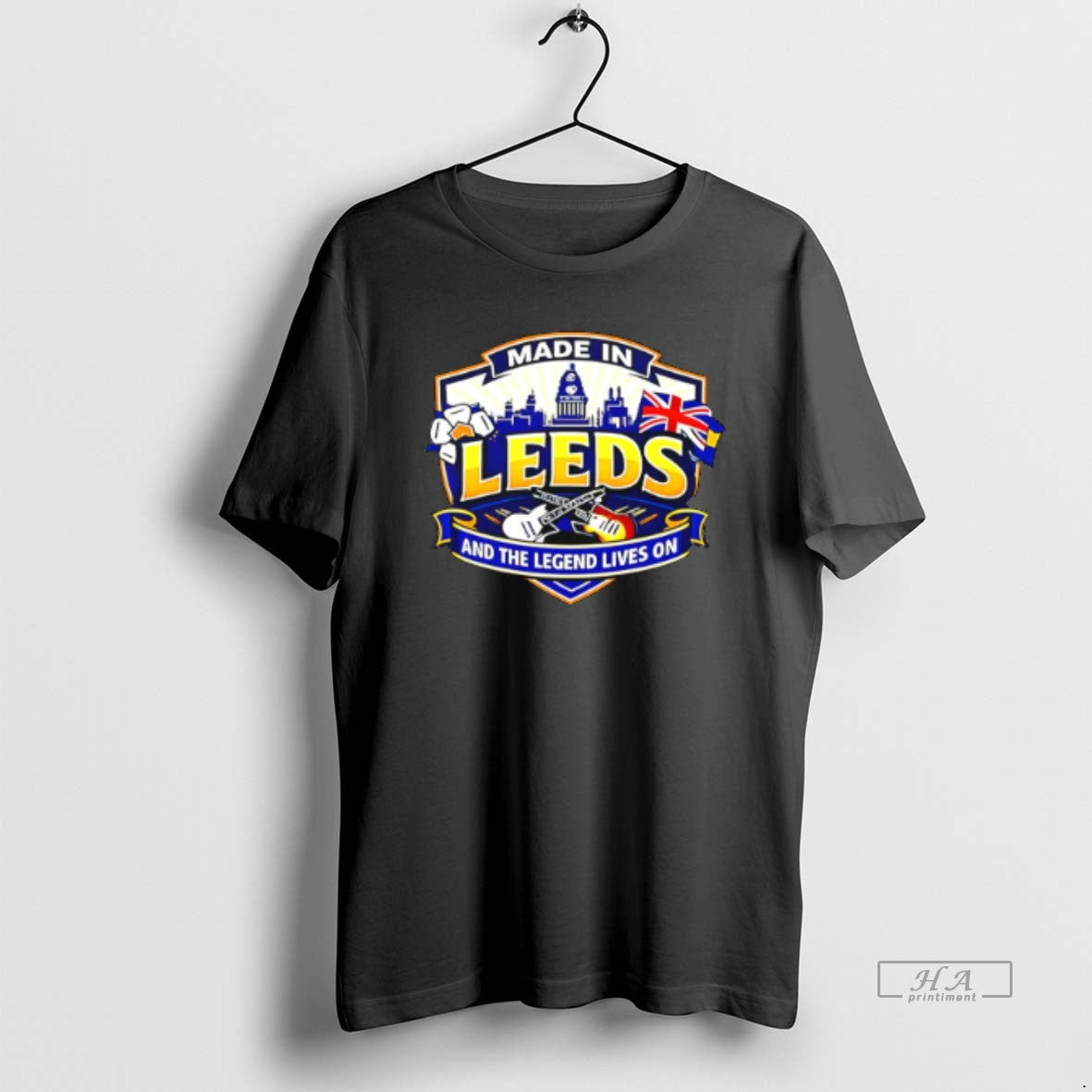 Official Made In Leeds And The Legend Lives On T-Shirts, Hoodie, Sweatshirt | ZylaModa.com
