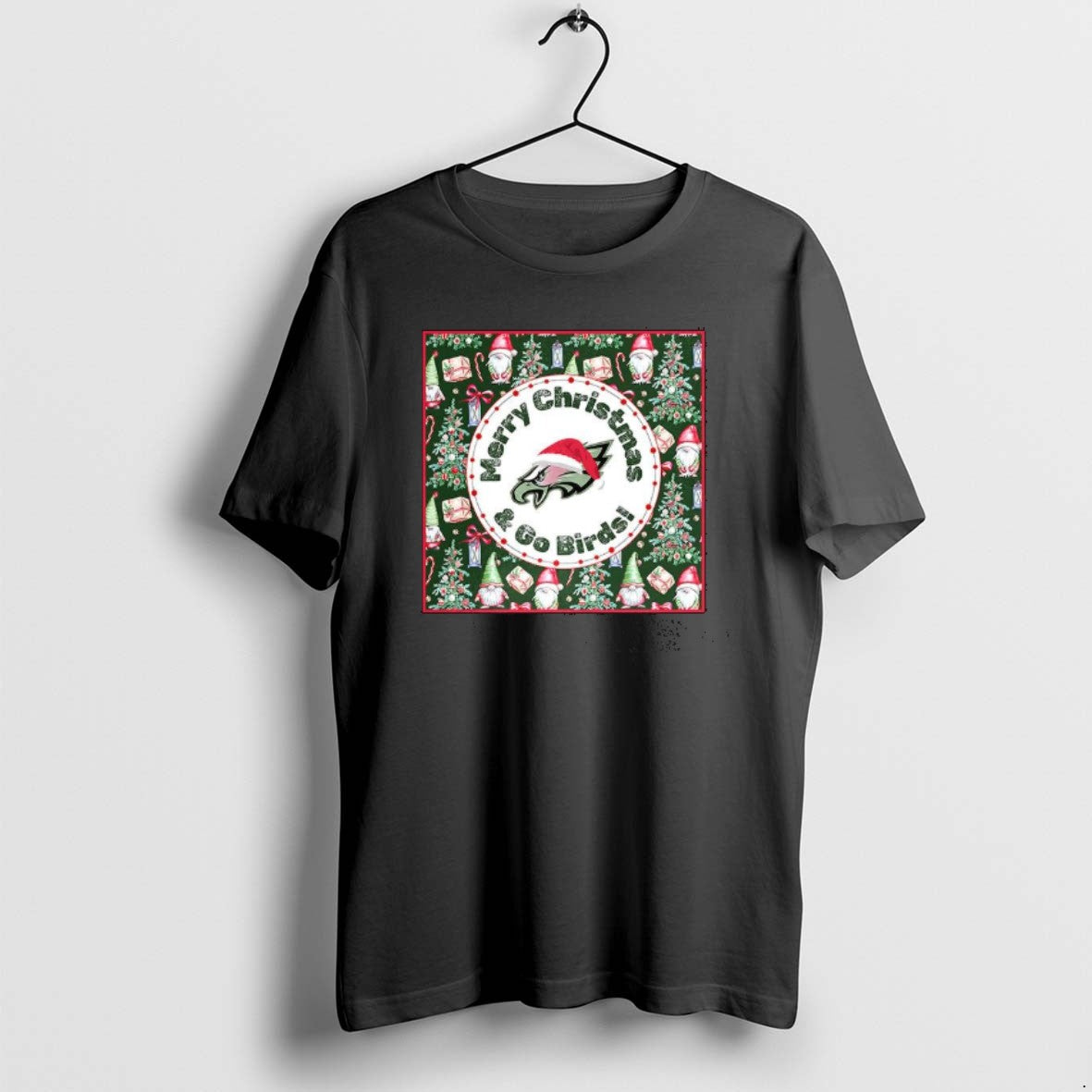 Official Merry Christmas And Go Birds Logo T-Shirts, Hoodie, Sweatshirt | ZylaModa.com