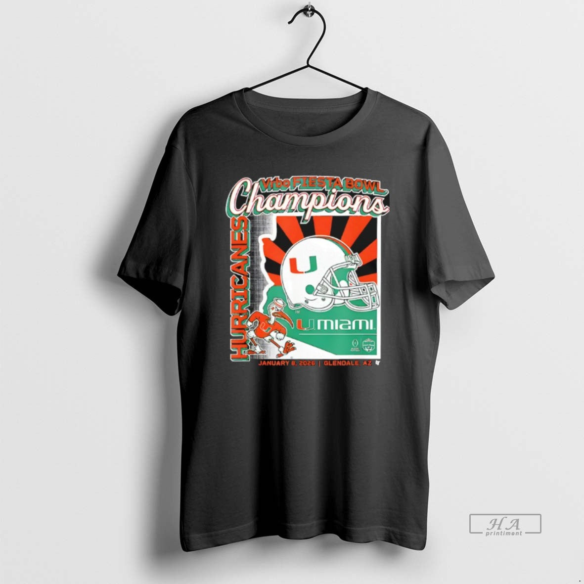 Official Miami Football Cfp Fiesta Bowl Champions T-Shirts, Hoodie, Sweatshirt | ZylaModa.com