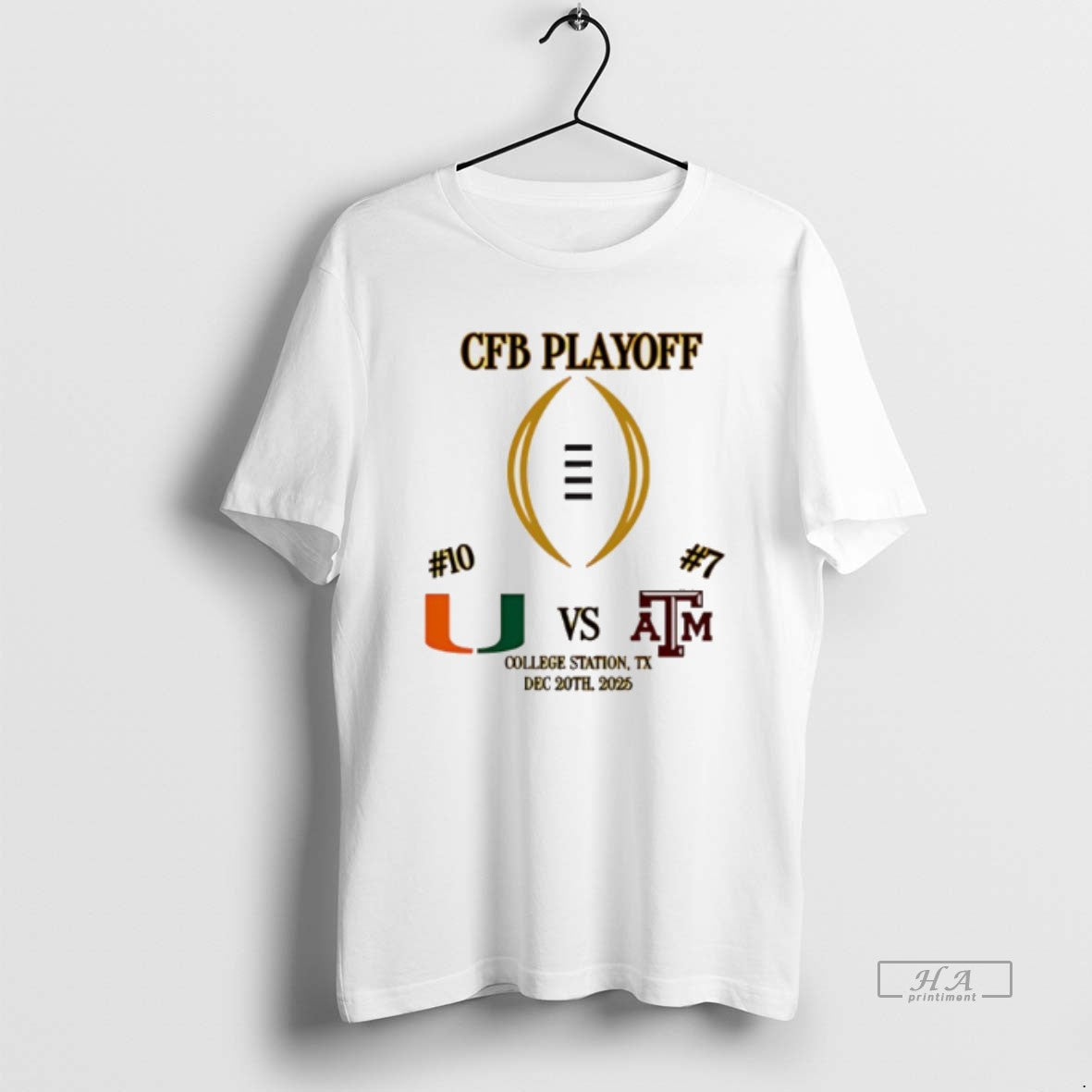 Official Miami Vs Texas Am 2025 Cfp First Rd Playoff Game 2 T-Shirts, Hoodie, Sweatshirt | ZylaModa.com