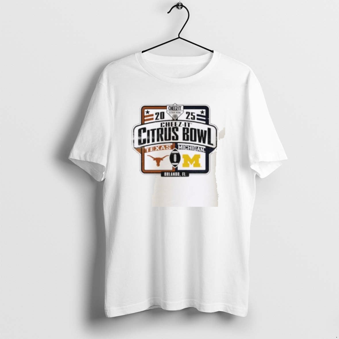 Official Michigan Wolverines Vs Texas Longhorns 2025 Cheez It Citrus Bowl Matchup T-Shirts, Hoodie, Sweatshirt | ZylaModa.com