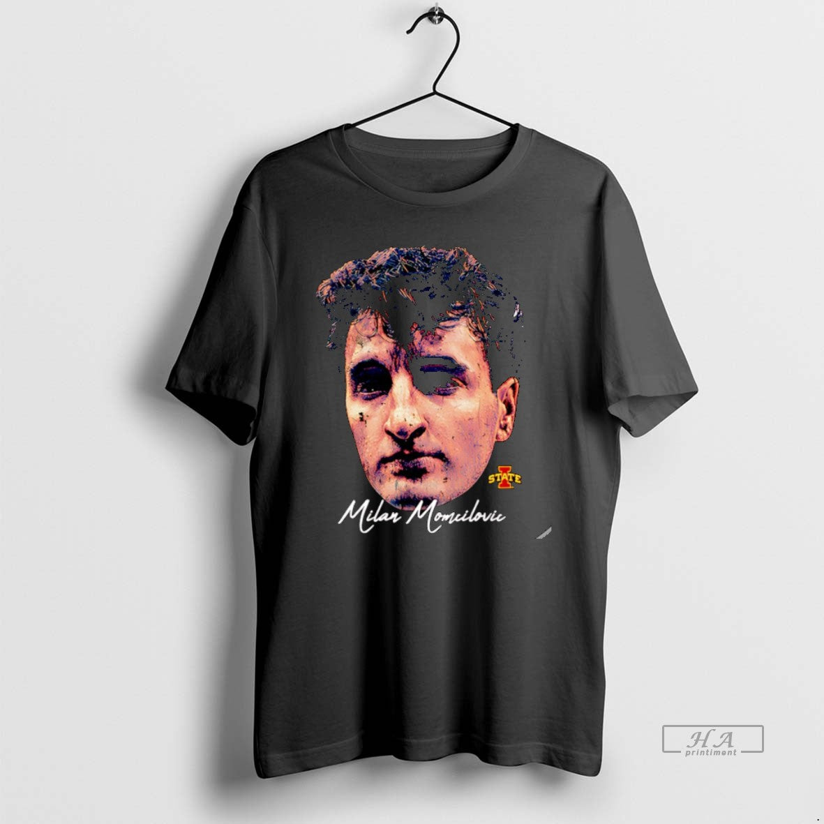 Official Milan Momcilovic Iowa State Basketball Game Face Christmas T-Shirts, Hoodie, Sweatshirt | ZylaModa.com