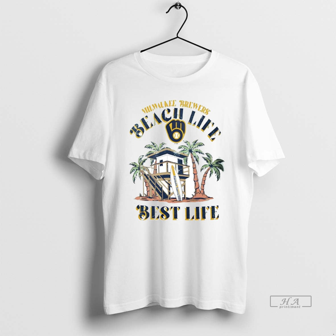 Official Milwaukee Brewers Beach Life Is The Best Life T-Shirts, Hoodie, Sweatshirt | ZylaModa.com