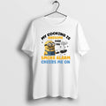 Official Minion My Cooking Is Awesome Even The Smoke Alarm Cheers Me On T-Shirts, Hoodie, Sweatshirt | ZylaModa.com
