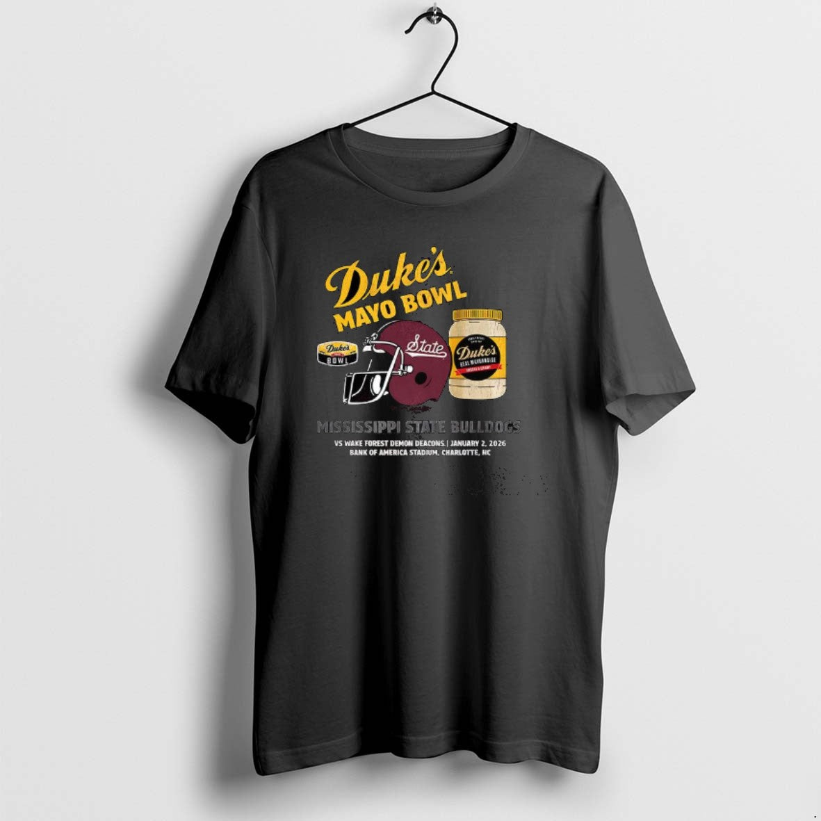 Official Mississippi State Bulldogs 2026 Dukes Mayo Bowl T-Shirts, Hoodie, Sweatshirt | ZylaModa.com