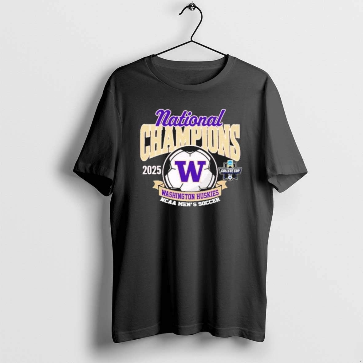 Official National Champions 2025 Mens College Cup Washington Huskies Soccer T-Shirts, Hoodie, Sweatshirt | ZylaModa.com