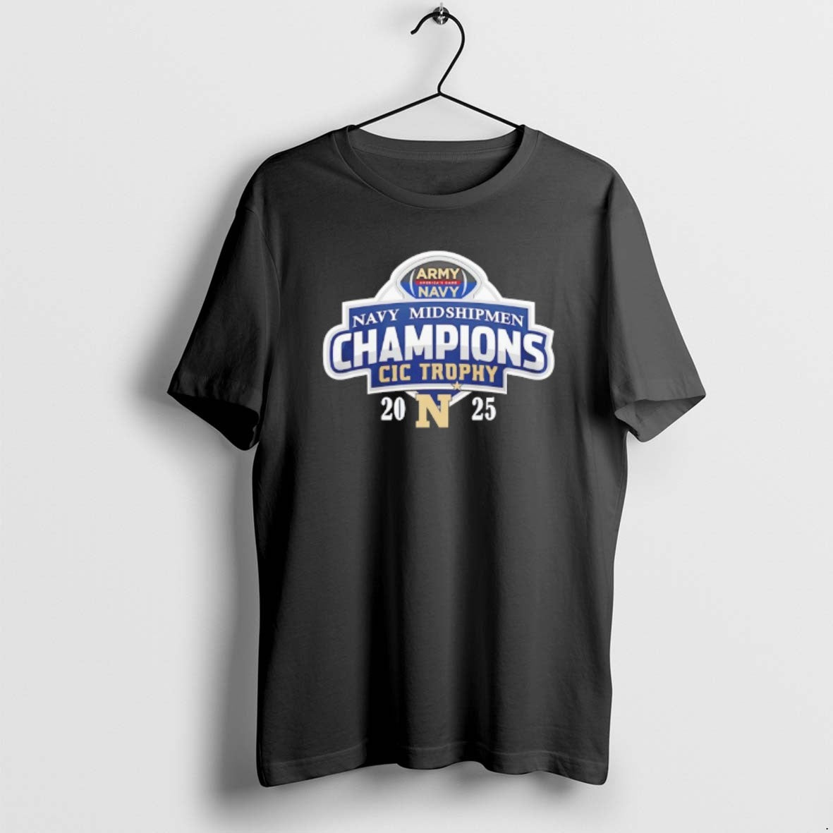 Official Navy Midshipmen 2025 Cic Trophy Champions T-Shirts, Hoodie, Sweatshirt | ZylaModa.com