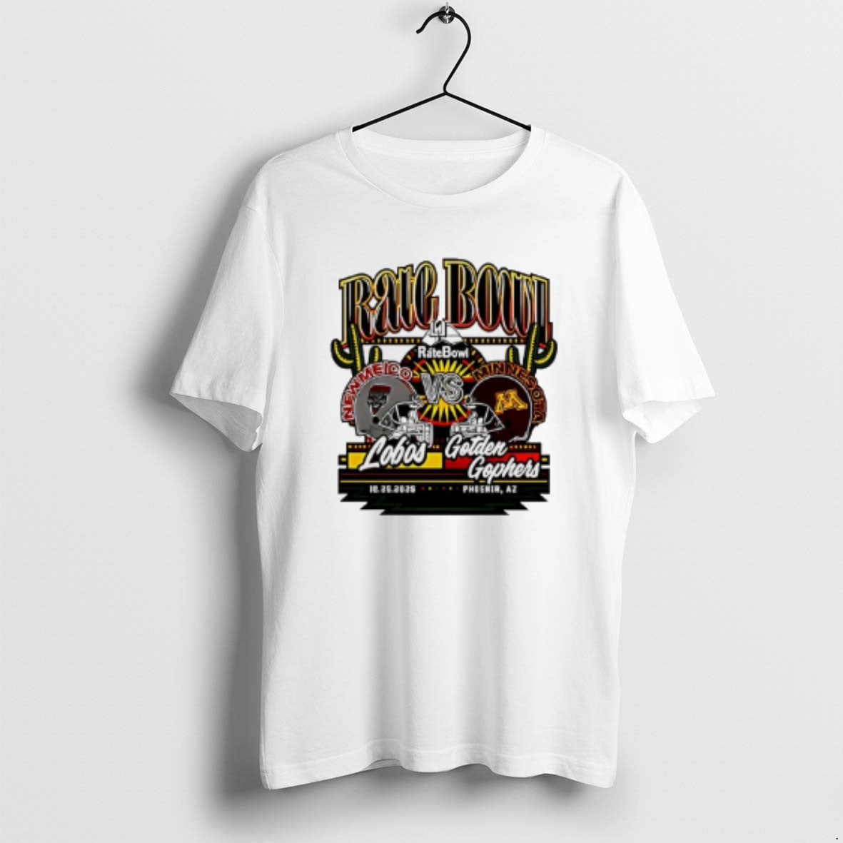 Official New Mexico Lobos Vs Minnesota Golden Gophers Rate Bowl 2025 T-Shirts, Hoodie, Sweatshirt | ZylaModa.com