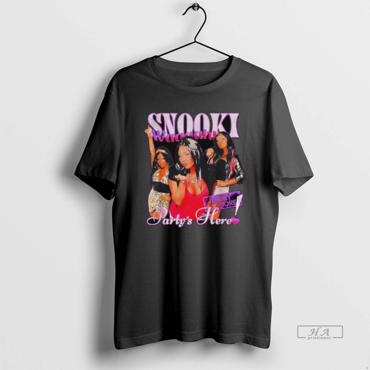 Official Nicole Polizzi Jersey Shore Partys Here Snooki T-Shirts, Hoodie, Sweatshirt | ZylaModa.com