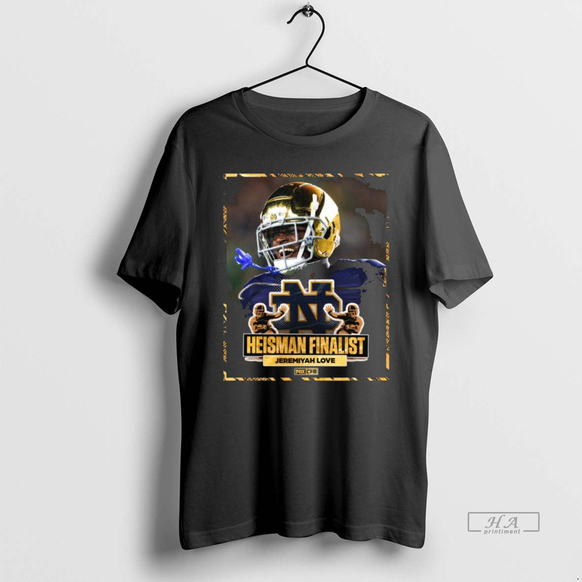 Official Notre Dame Fighting Irish Jeremiyah Love 2025 Heisman Trophy T-Shirts, Hoodie, Sweatshirt | ZylaModa.com