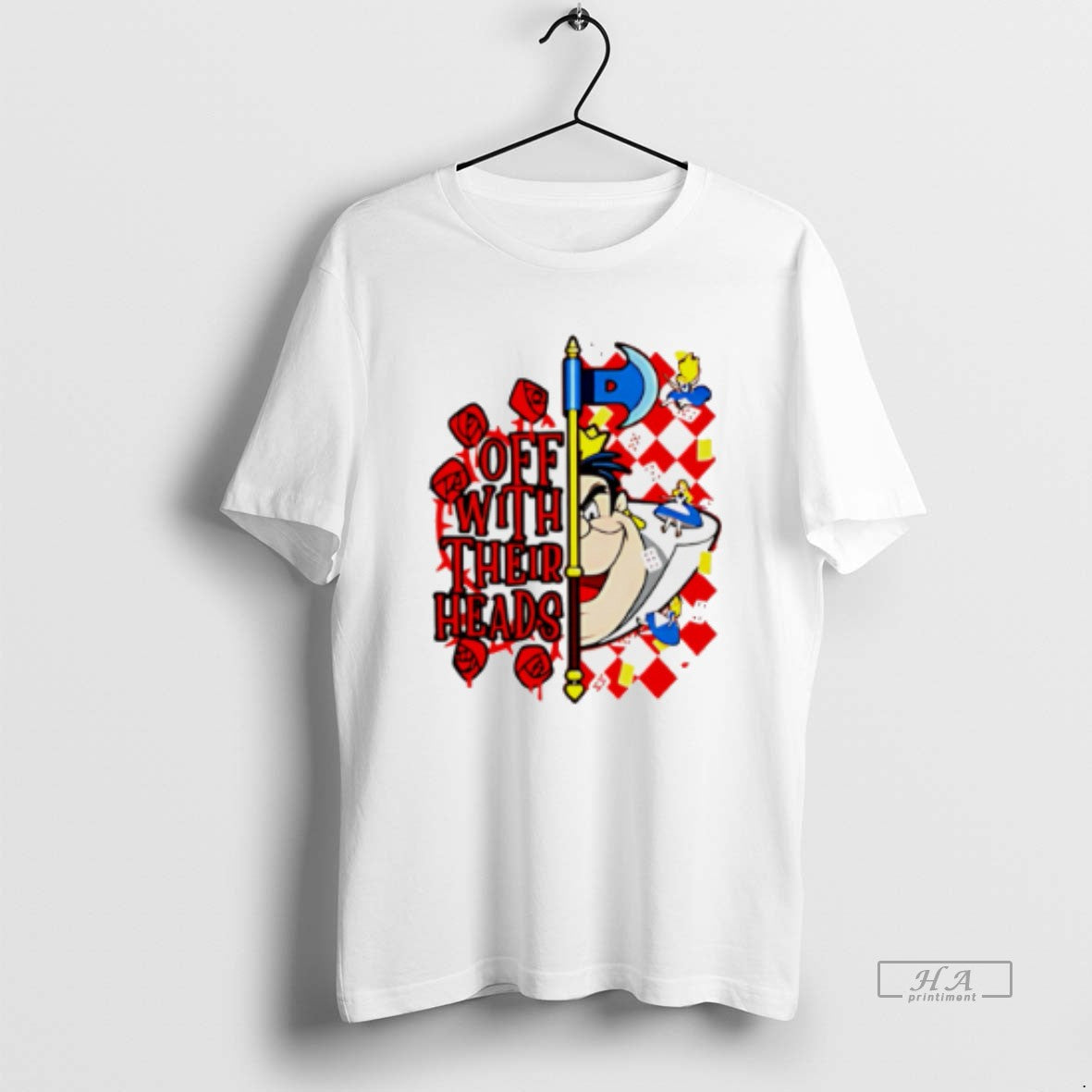 Official Off With Their Heads Alice In Wonderland Cartoon T-Shirts, Hoodie, Sweatshirt | ZylaModa.com