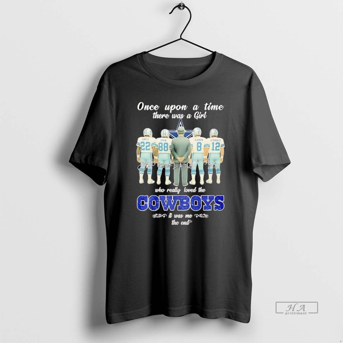Official Once Upon A Time There Was A Girl Really Loved Dallas Cowboys T-Shirts, Hoodie, Sweatshirt | ZylaModa.com