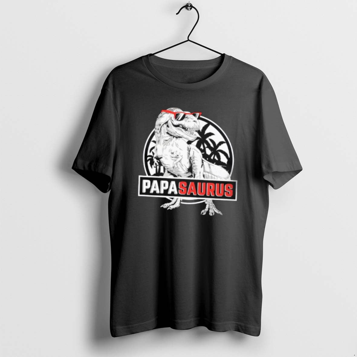 Official Papasaurus T Rex Dinosaur Dad T-Shirts, Hoodie, Sweatshirt | ZylaModa.com