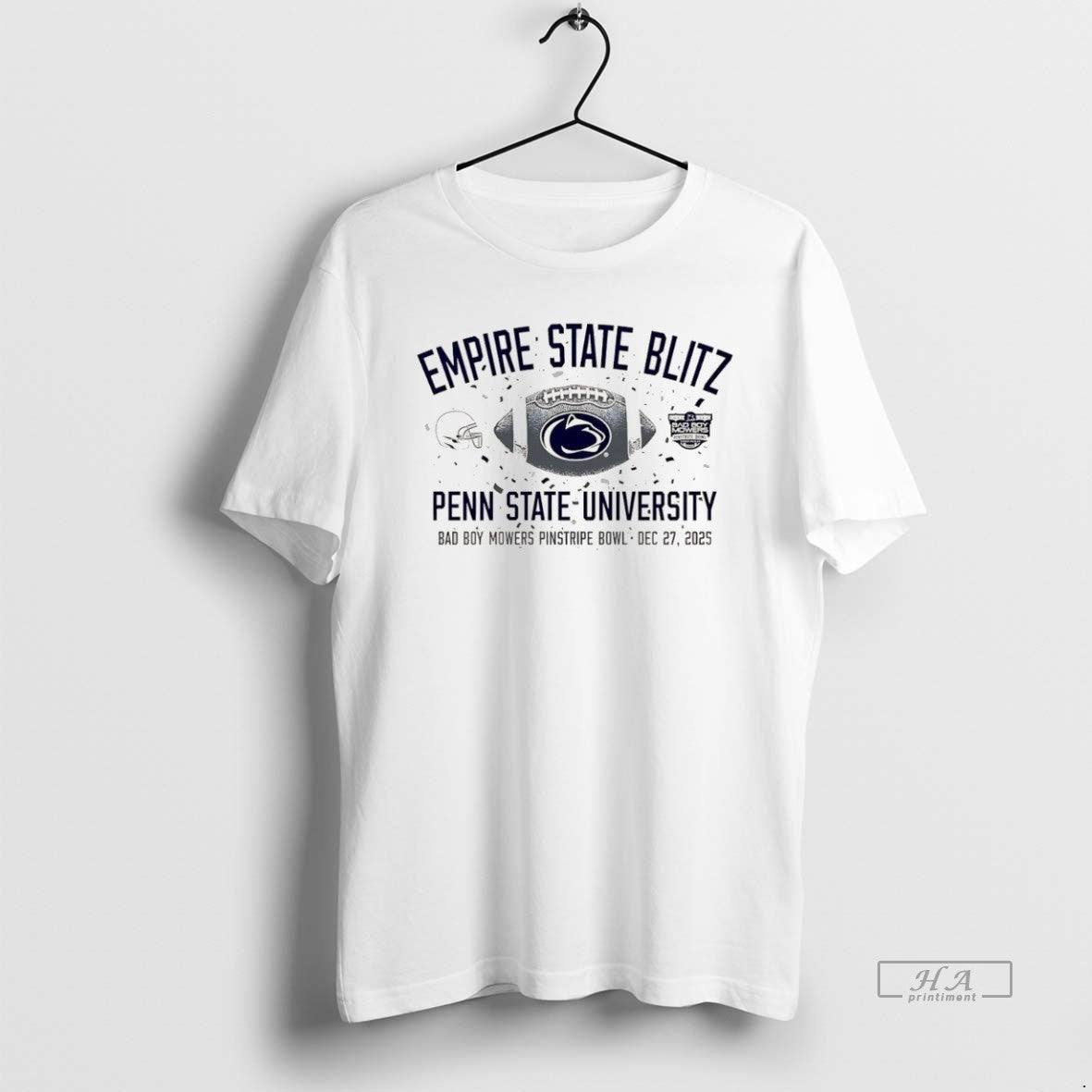 Official Penn State 2025 Pinstripe Bowl Empire State Blitz Christmas T-Shirts, Hoodie, Sweatshirt | ZylaModa.com