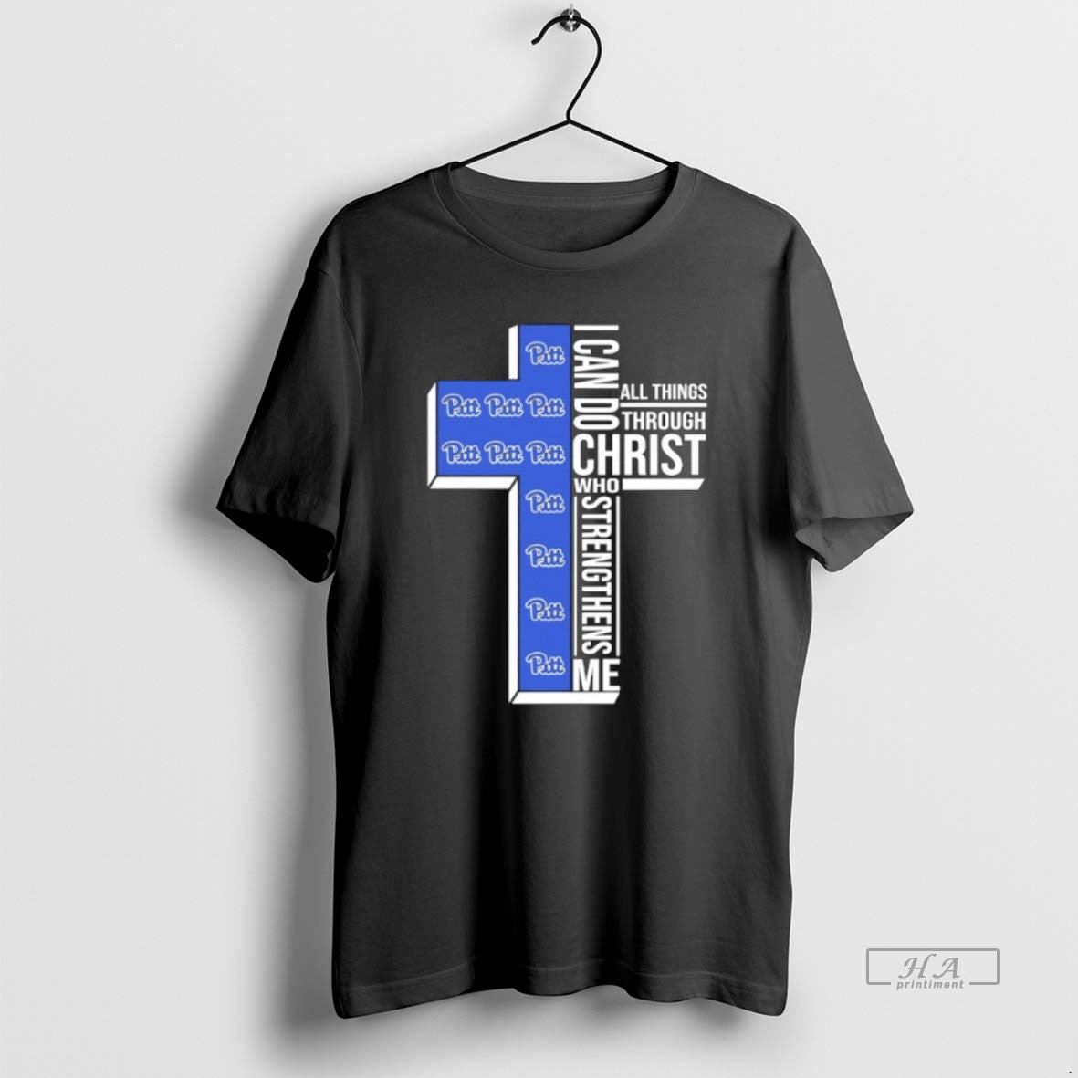 Official Pittsburgh Panthers Cross I Can Do All Things Through Christ Who Strengthen Me T-Shirts, Hoodie, Sweatshirt