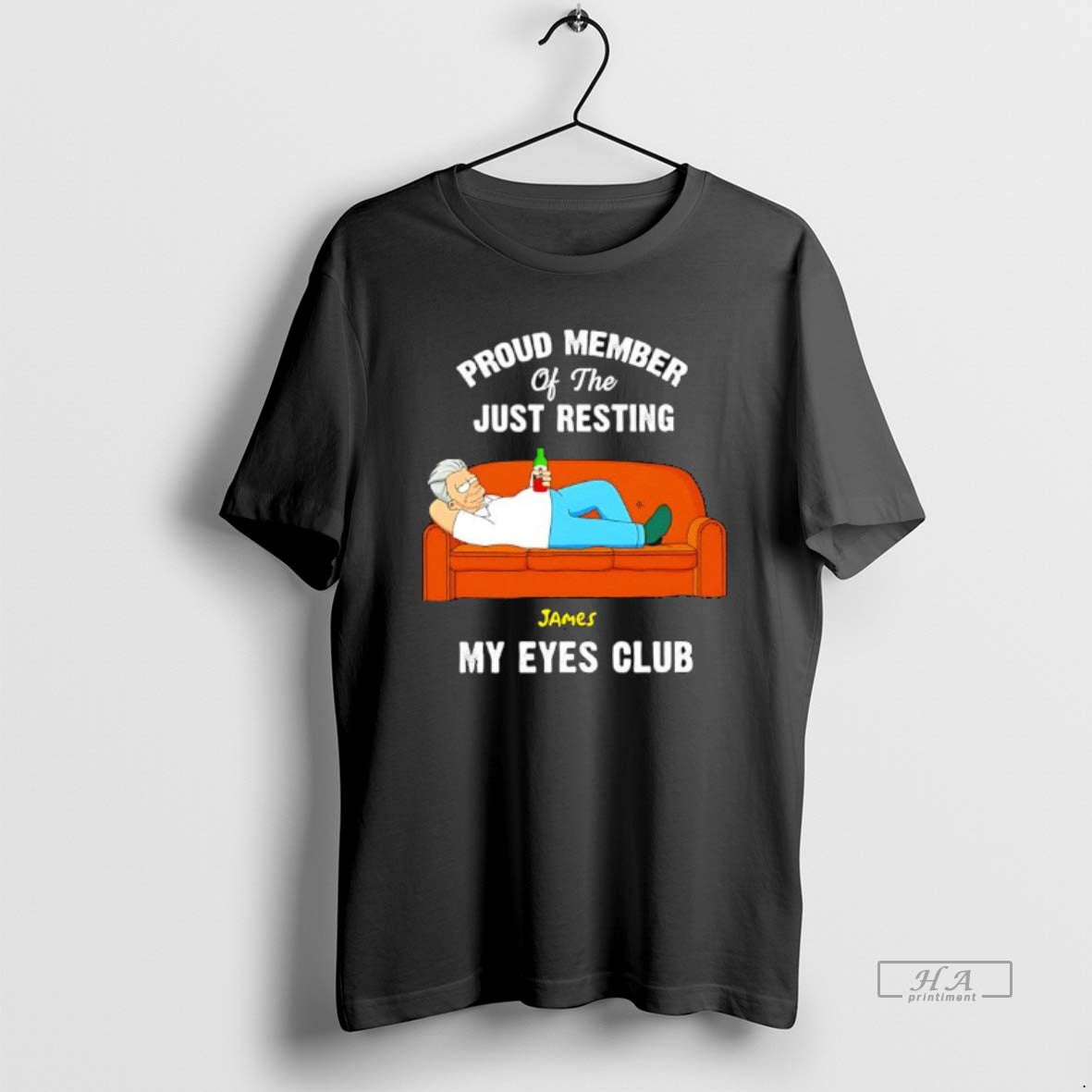 Official Proud Member Of The Just Resting James My Eyes Club T-Shirts, Hoodie, Sweatshirt | ZylaModa.com