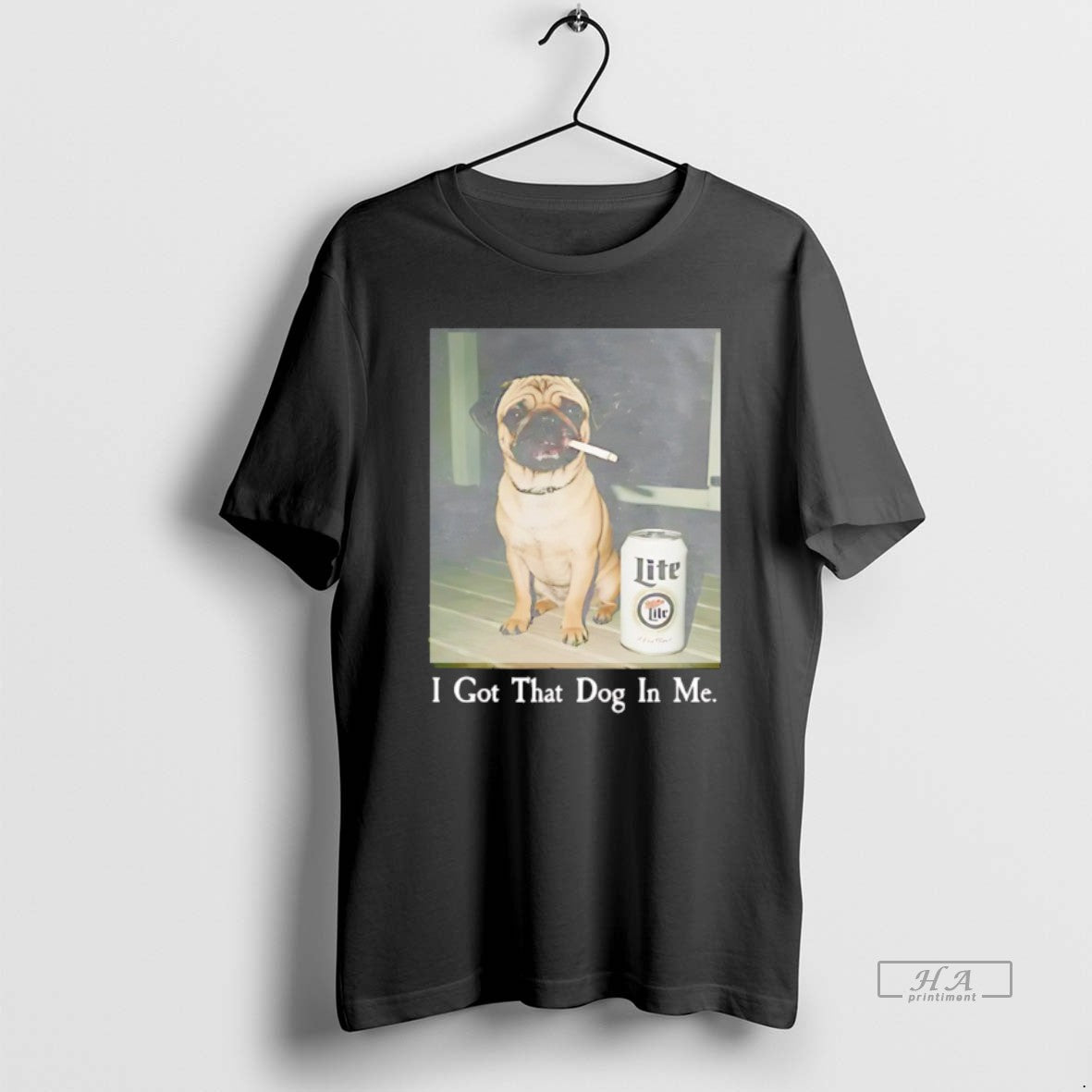 Official Pug Smoking Beer I Got That Dog In Me T-Shirts, Hoodie, Sweatshirt | ZylaModa.com