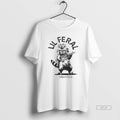 Official Raccoon Lil Feral Combat Iron T-Shirts, Hoodie, Sweatshirt | ZylaModa.com