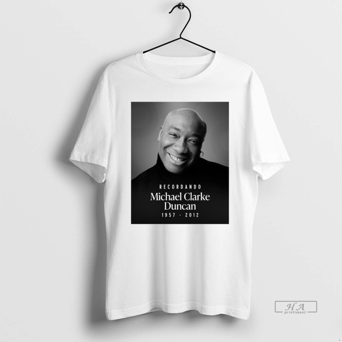 Official Recordando Michael Clarke Duncan 1957 2012 T-Shirts, Hoodie, Sweatshirt | ZylaModa.com
