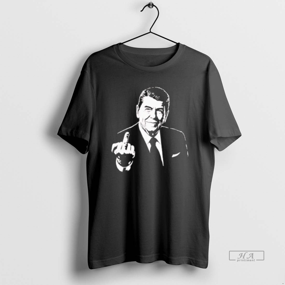 Official Ronald Reagan Middle Finger Retro T-Shirts, Hoodie, Sweatshirt | ZylaModa.com