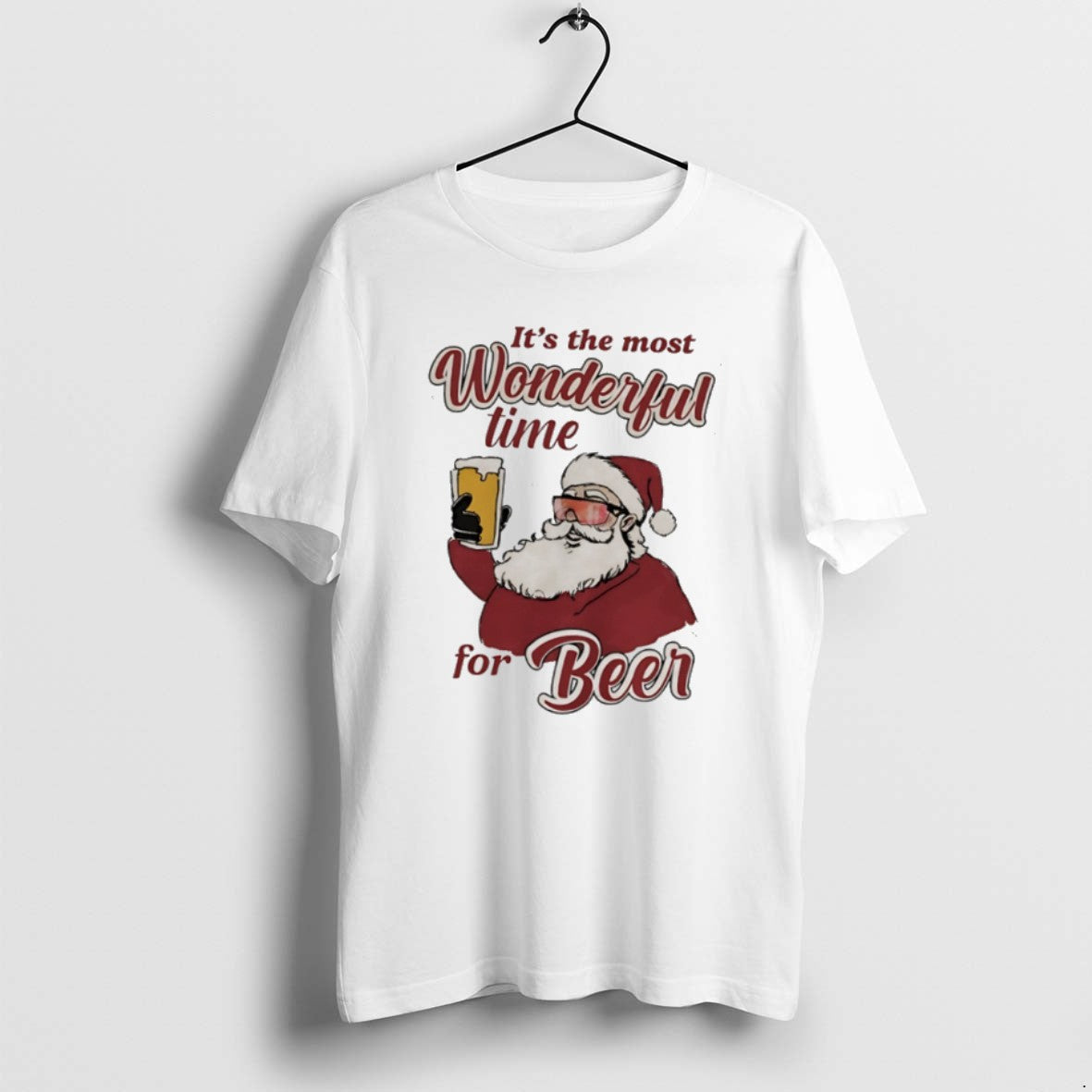 Official Santa Its The Most Wonderful Time For Beer T-Shirts, Hoodie, Sweatshirt | ZylaModa.com