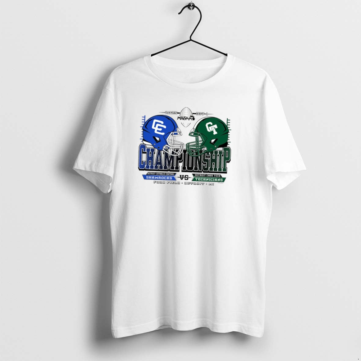 Official Shamrocks Vs Technicians 2025 Mhsaa Football D1 Championship T-Shirts, Hoodie, Sweatshirt | ZylaModa.com
