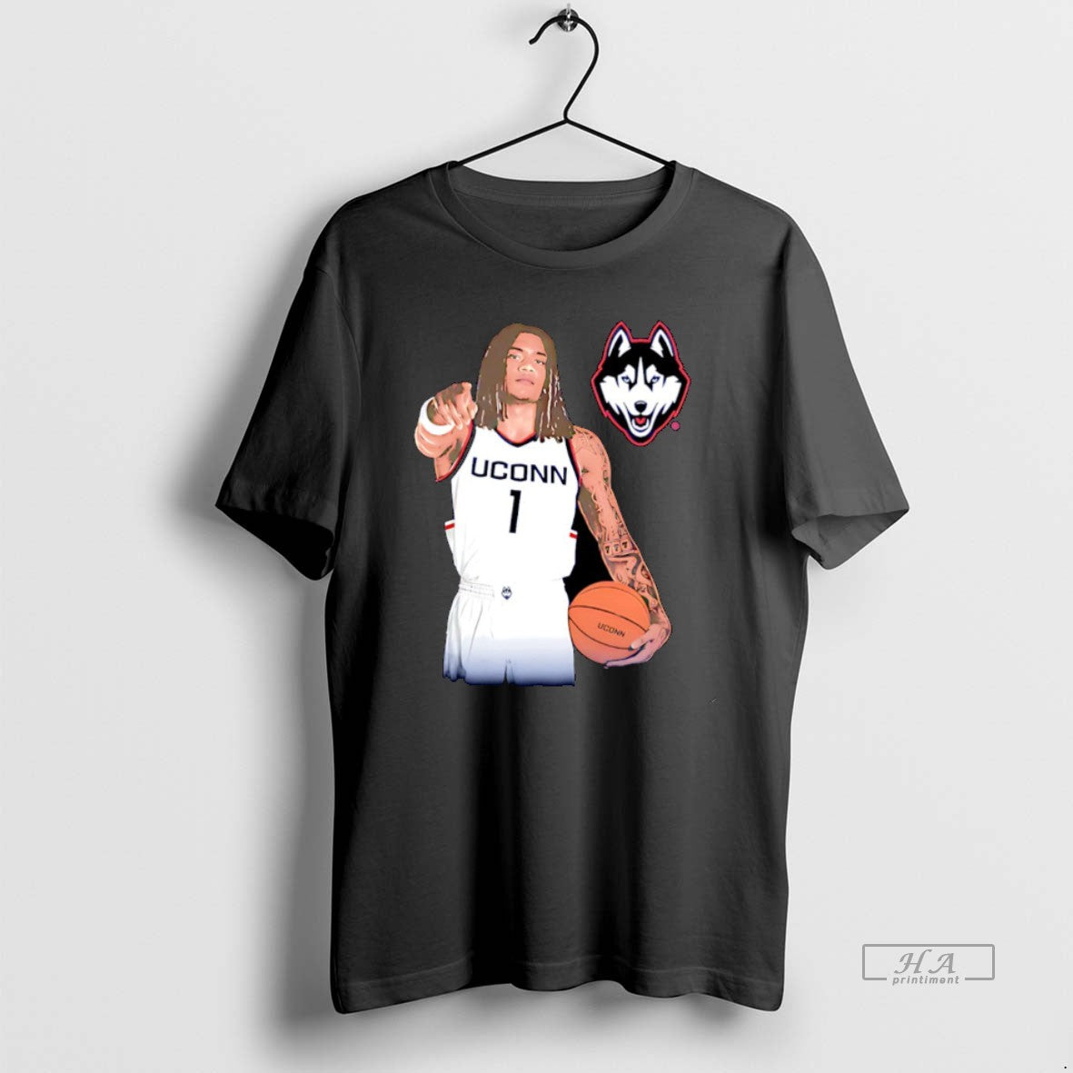 Official Solo Ball Uconn Huskies Portrait Christmas T-Shirts, Hoodie, Sweatshirt | ZylaModa.com