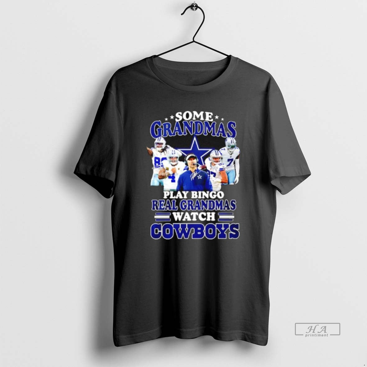 Official Some Grandmas Play Bingo Real Grandmas Watch Dallas Cowboys Fan Loyalty And Dedication T-Shirts, Hoodie, Sweatshirt