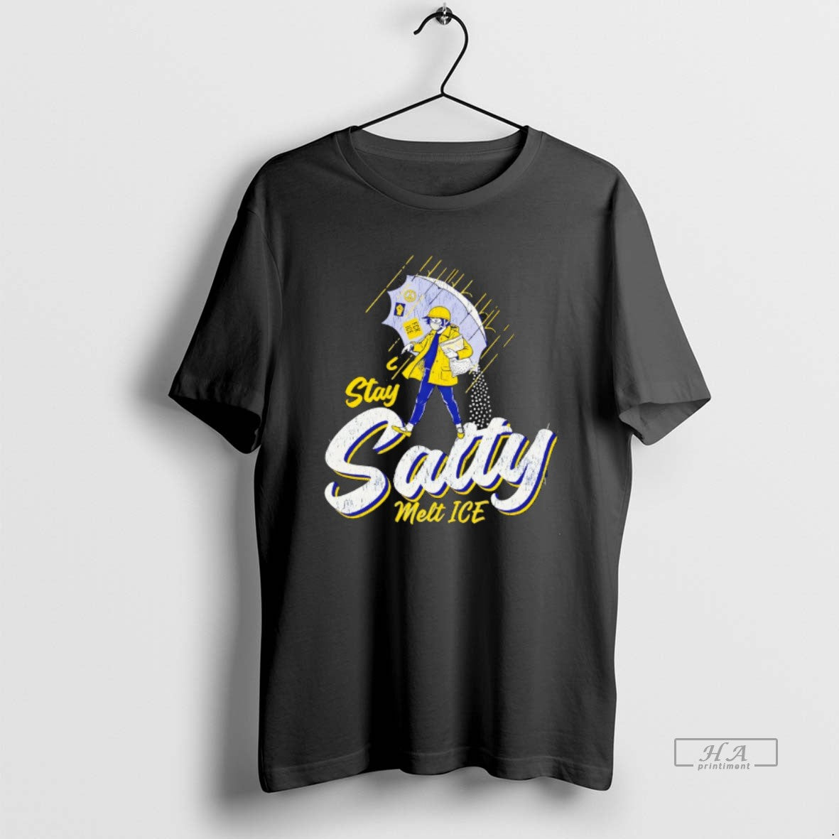 Official Stay Salty Melt Ice Abolish Anti Trump Resistance Protest T-Shirts, Hoodie, Sweatshirt | ZylaModa.com