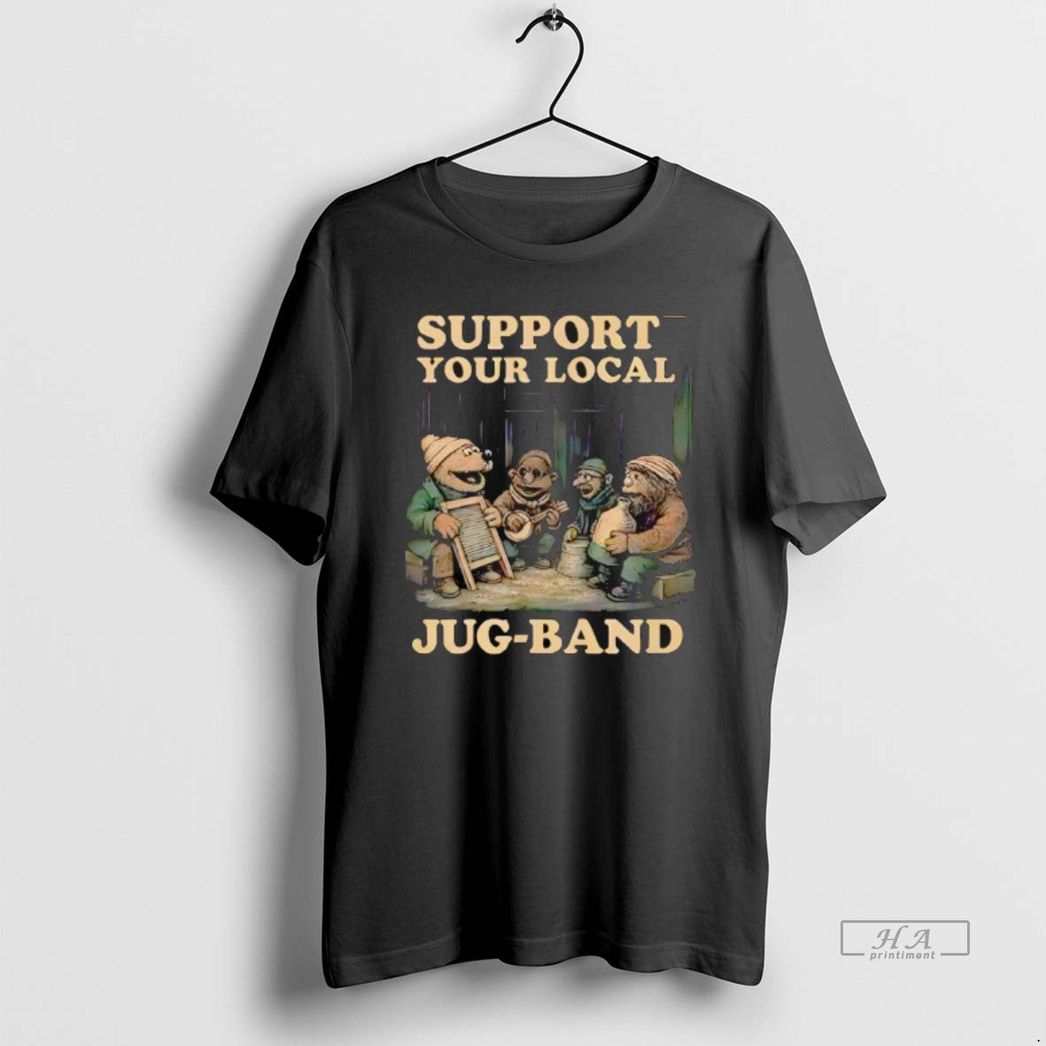 Official Support Your Local Jug Band Graphic Music Musician T-Shirts, Hoodie, Sweatshirt | ZylaModa.com