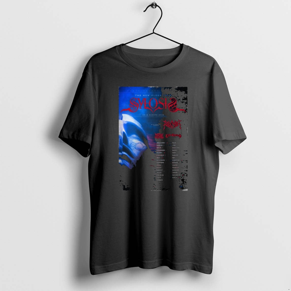 Official Sylosis The New Flesh Release 2026 T-Shirts, Hoodie, Sweatshirt | ZylaModa.com