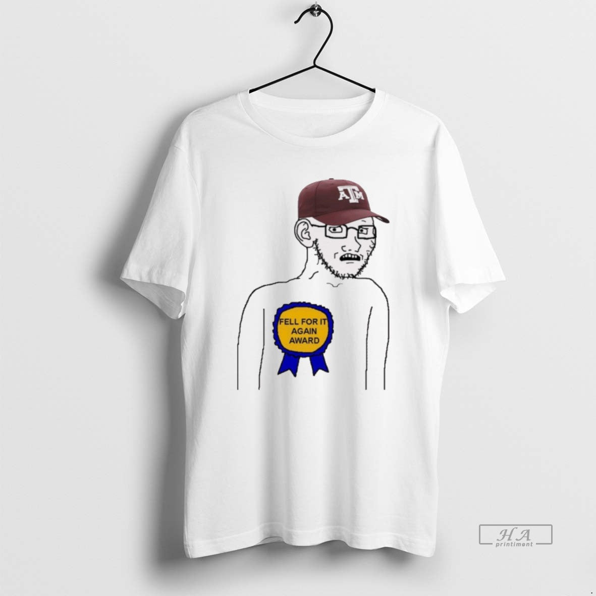 Official Texas Am Aggies Fell For It Again Award Meme T-Shirts, Hoodie, Sweatshirt | ZylaModa.com