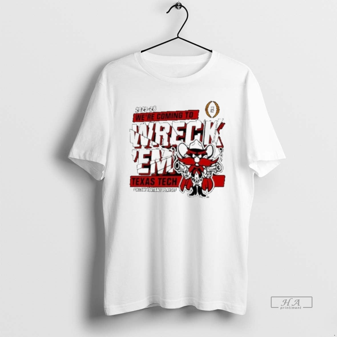 Official Texas Tech Red Raiders 2025 2026 Cfp Were Coming To Wreckem Shatter T-Shirts, Hoodie, Sweatshirt | ZylaModa.com