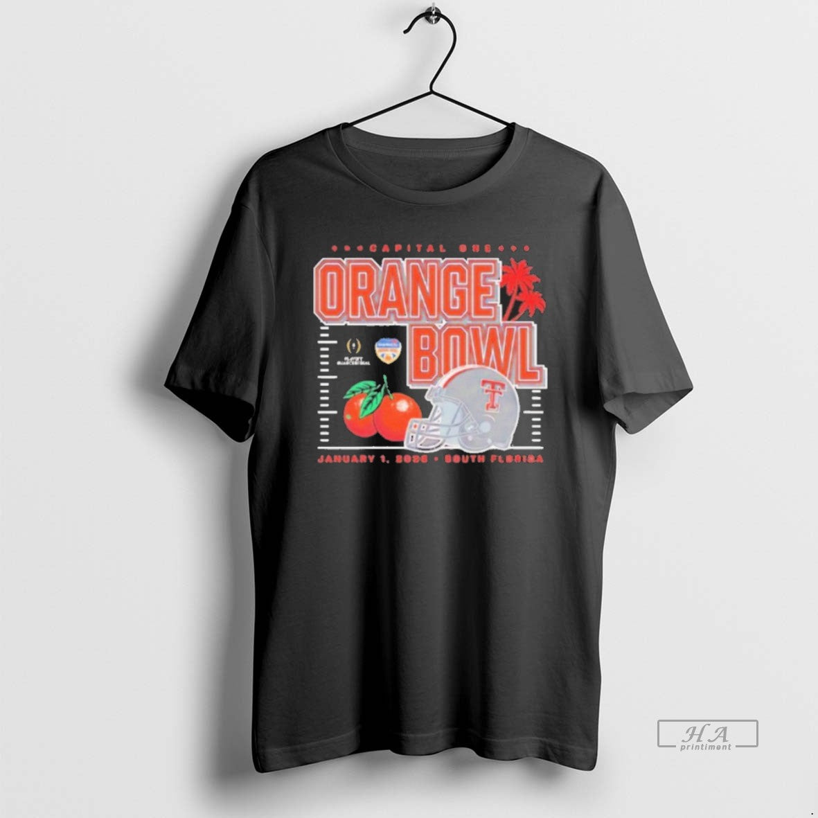 Official Texas Tech Red Raiders Capitail One Orange Bowl 2026 T-Shirts, Hoodie, Sweatshirt | ZylaModa.com