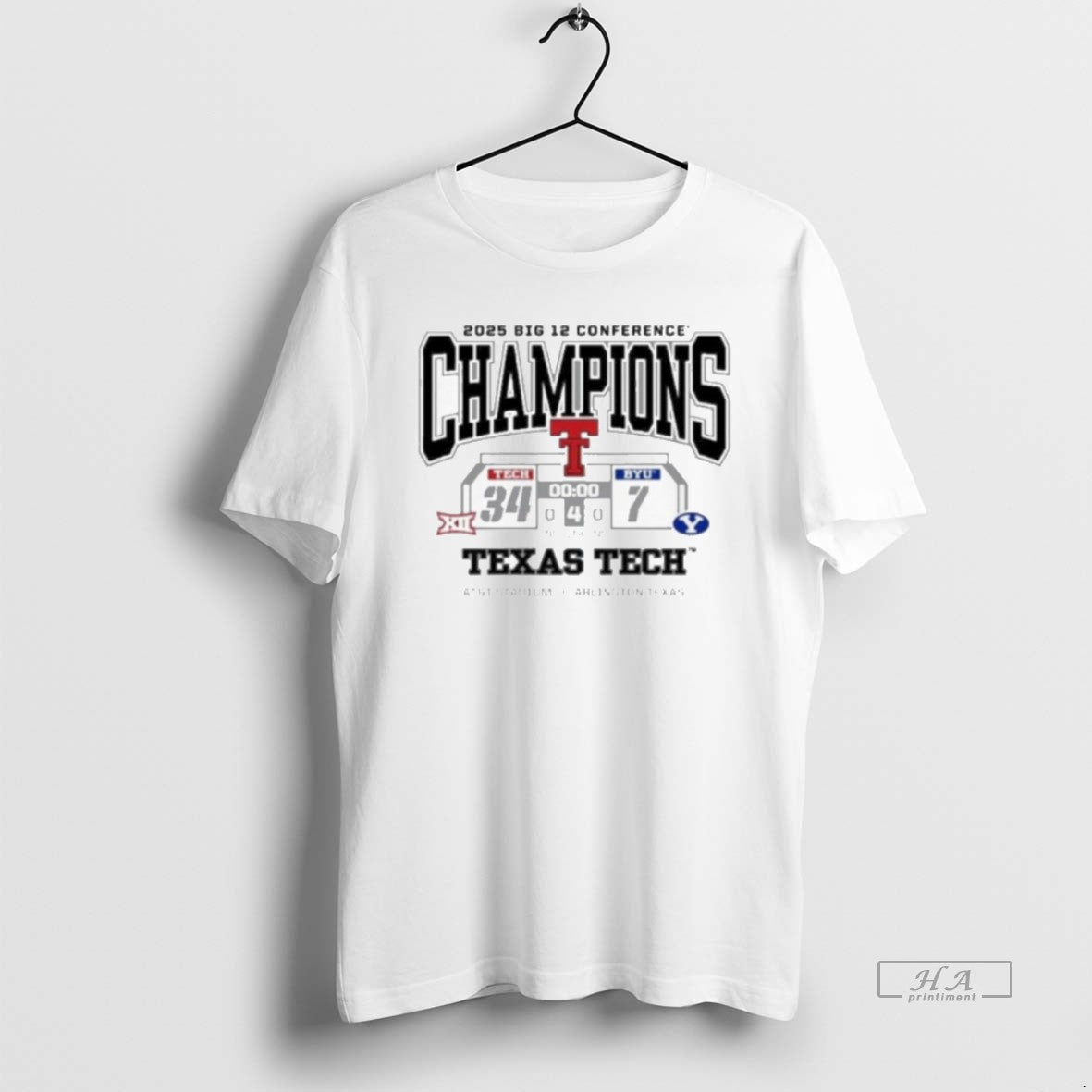 Official Texas Tech Red Raiders Vs Byu Cougars 2025 Big 12 Conference Champions T-Shirts, Hoodie, Sweatshirt | ZylaModa.com