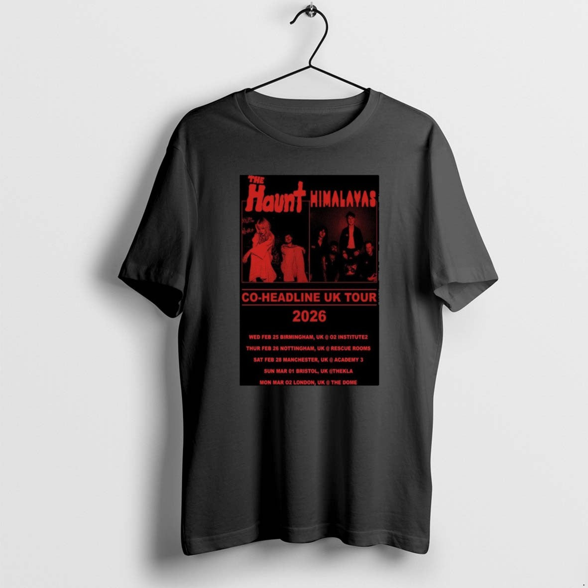 Official The Haunt Co Headline Uk Tour 2026 T-Shirts, Hoodie, Sweatshirt | ZylaModa.com