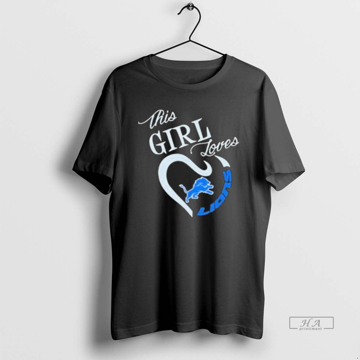 Official This Girl Loves Detroit Lions T-Shirts, Hoodie, Sweatshirt | ZylaModa.com