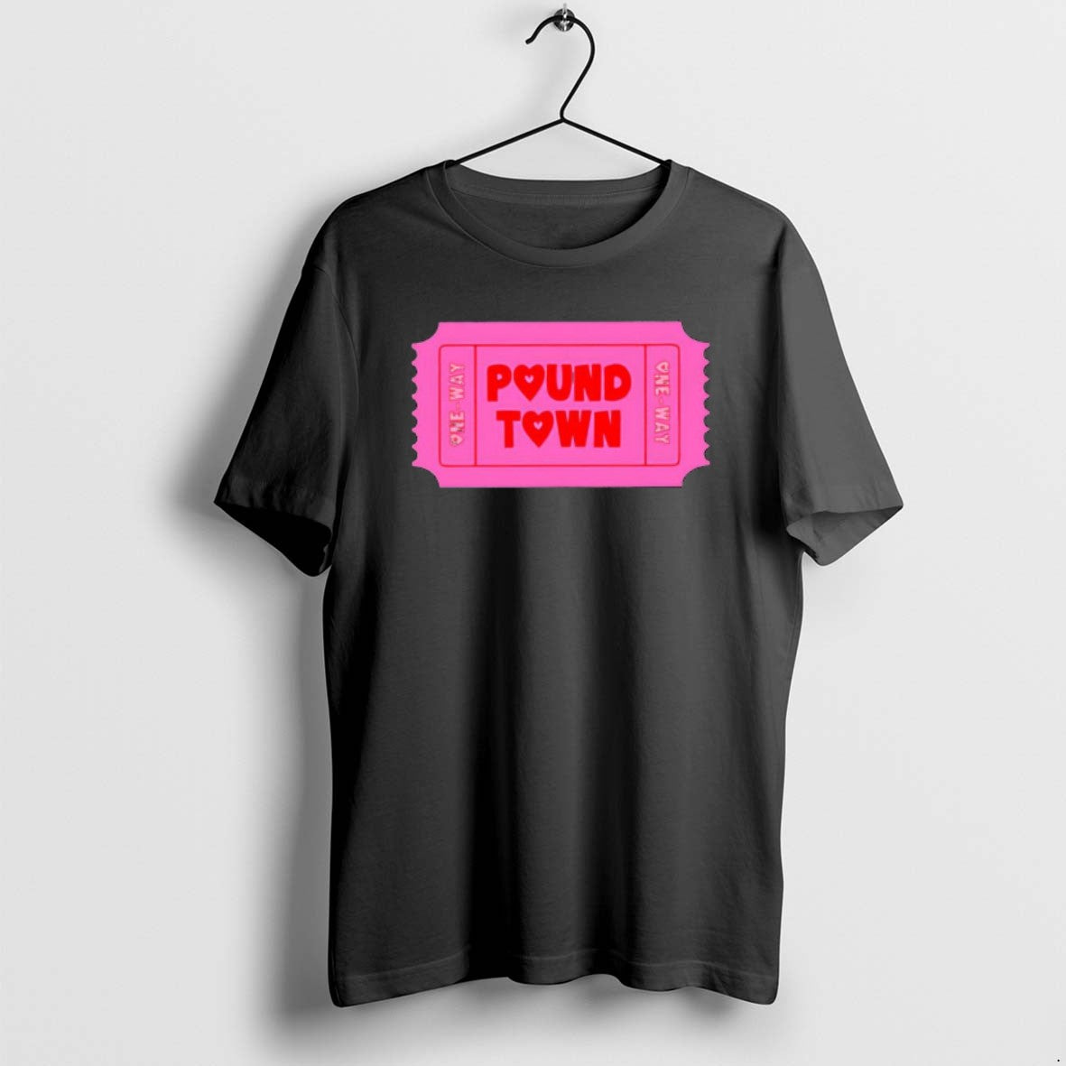 Official Ticket To Pound Town Valentine One Way T-Shirts, Hoodie, Sweatshirt | ZylaModa.com