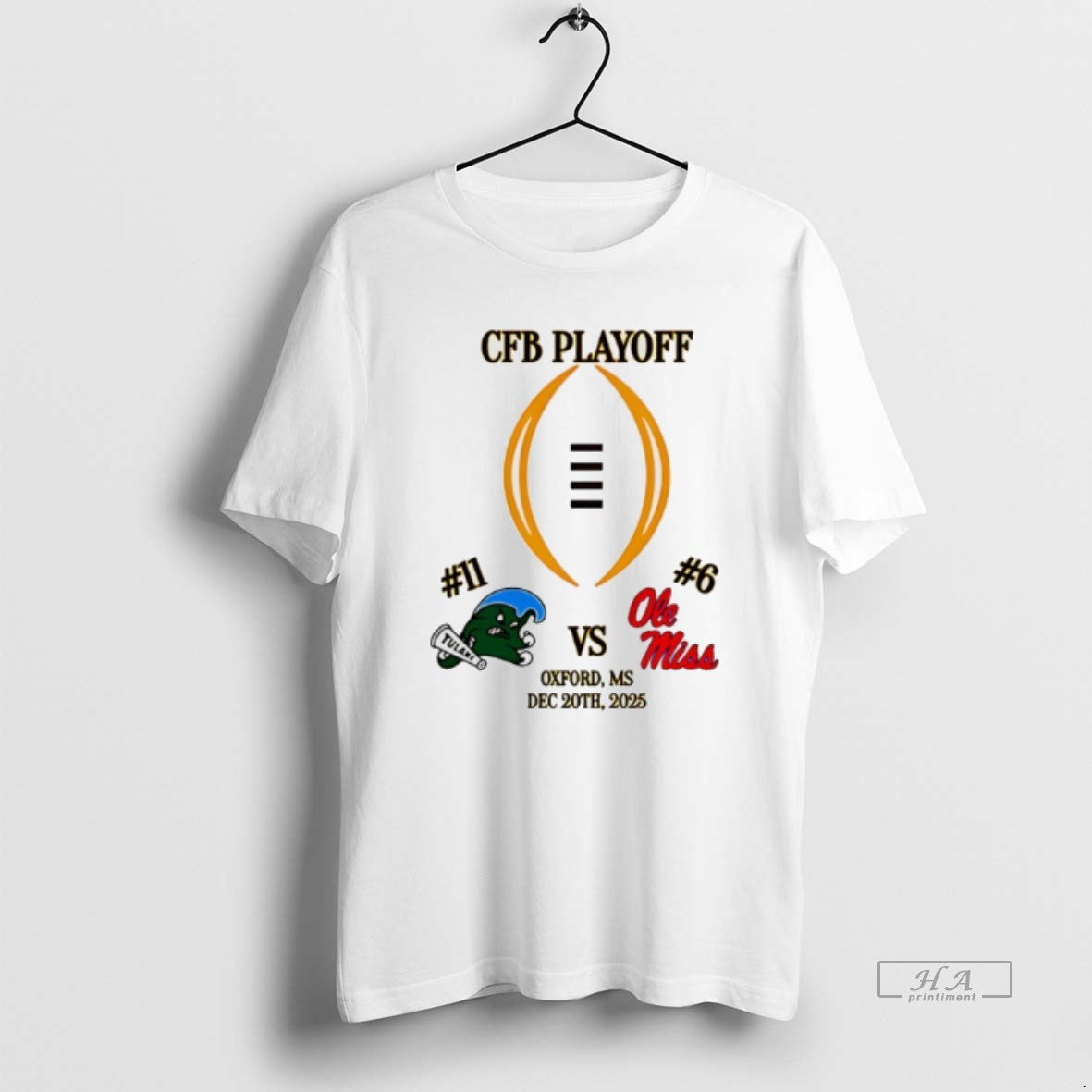 Official Tulane Vs Ole Miss 2025 Cfp First Rd Playoff Game 3 T-Shirts, Hoodie, Sweatshirt | ZylaModa.com