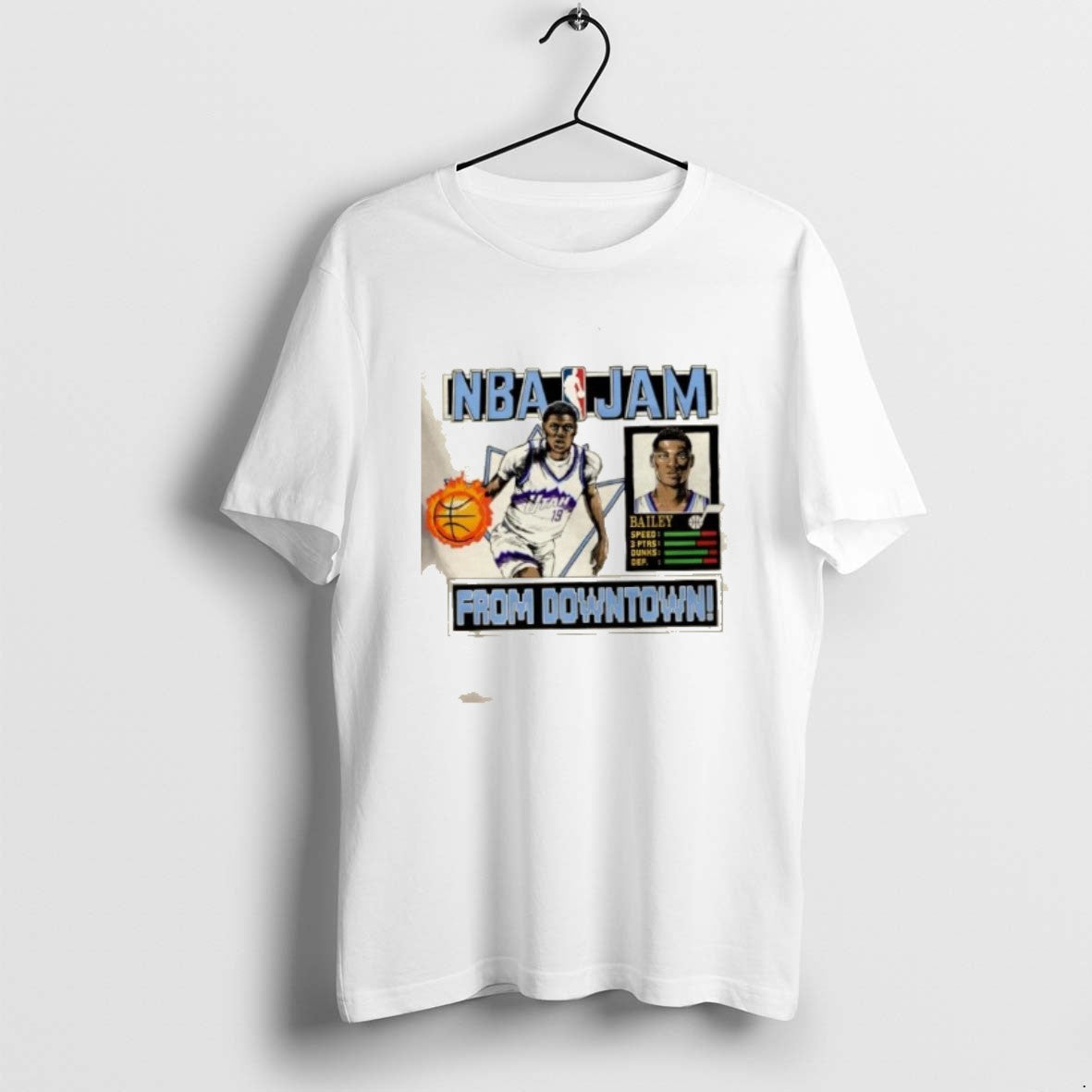 Official Utah Jazz Ace Bailey Nba Jam From Downtown T-Shirts, Hoodie, Sweatshirt | ZylaModa.com