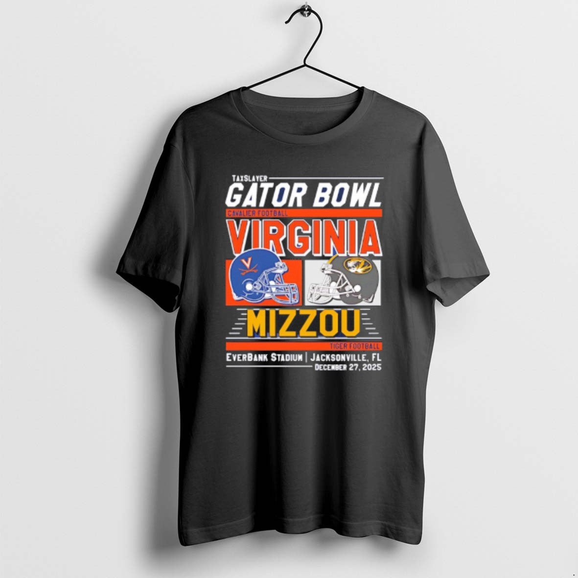 Official Virginia Vs Missouri Tigers 2025 Gator Bowl Helmets T-Shirts, Hoodie, Sweatshirt | ZylaModa.com