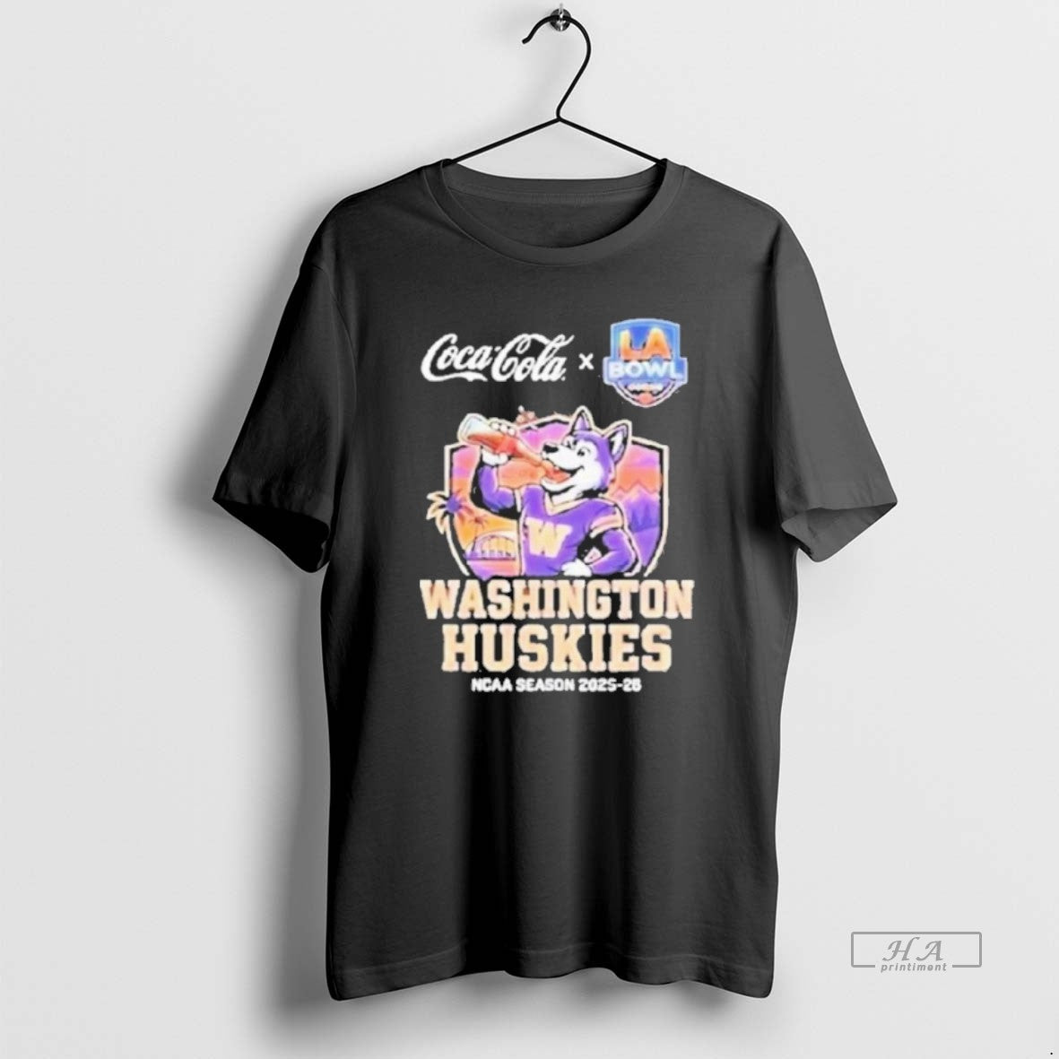 Official Washington Huskies 2025 26 La Bowl Hosted By Gronk On December 13 Mascot T-Shirts, Hoodie, Sweatshirt | ZylaModa.com