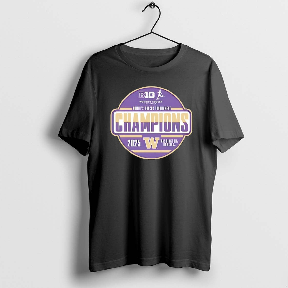 Official Washington Huskies 2025 Big Ten Womens Soccer Tournament Champions Christmas T-Shirts, Hoodie, Sweatshirt