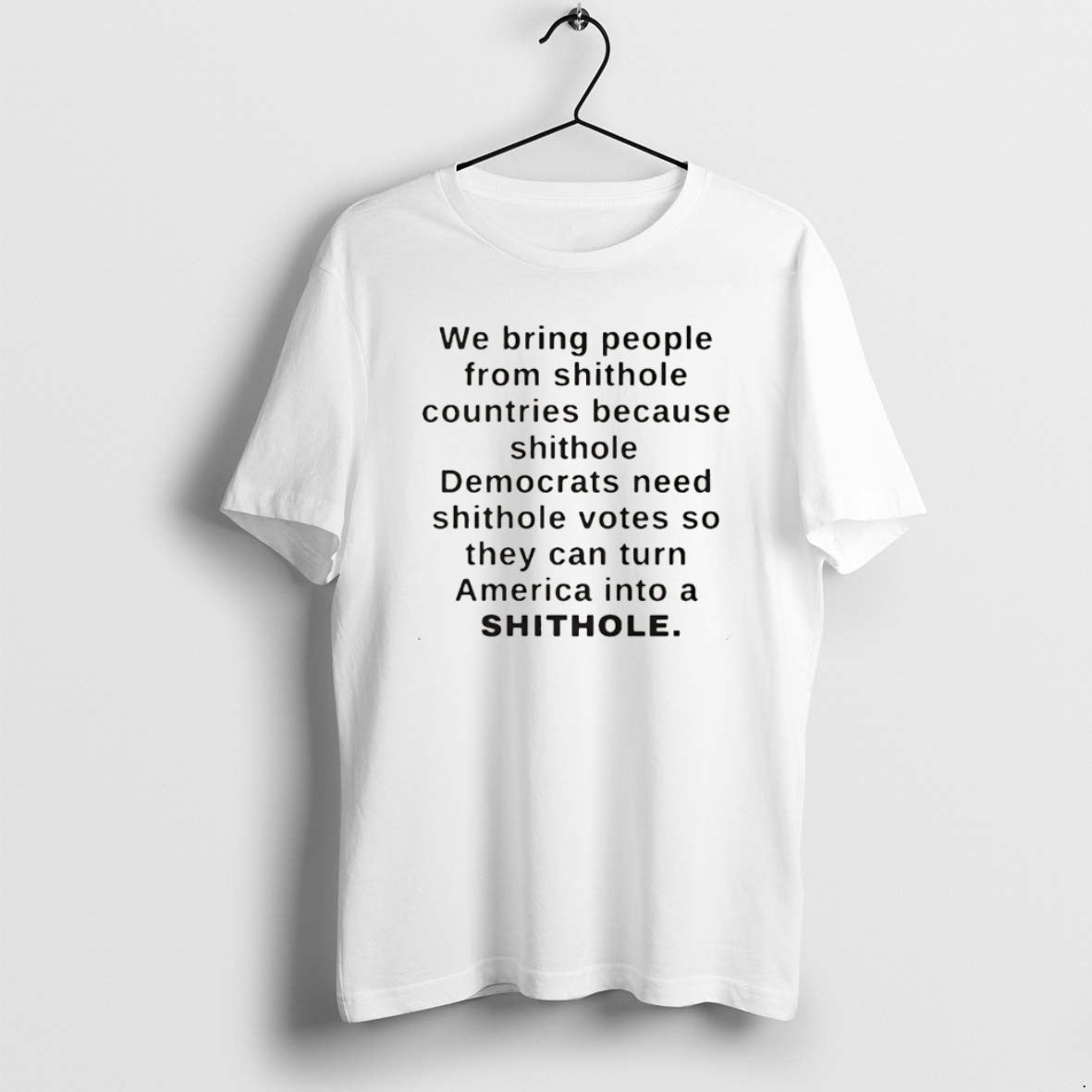 Official We Bring People From Shithole Countries Because Shithole Christmas T-Shirts, Hoodie, Sweatshirt | ZylaModa.com