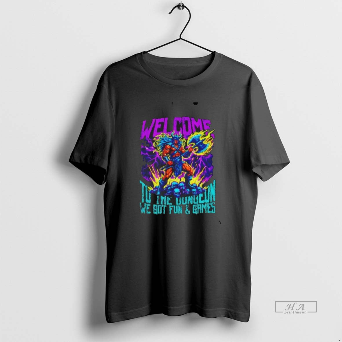 Official Welcome To The Dungeon We Got Fun And Games T-Shirts, Hoodie, Sweatshirt | ZylaModa.com