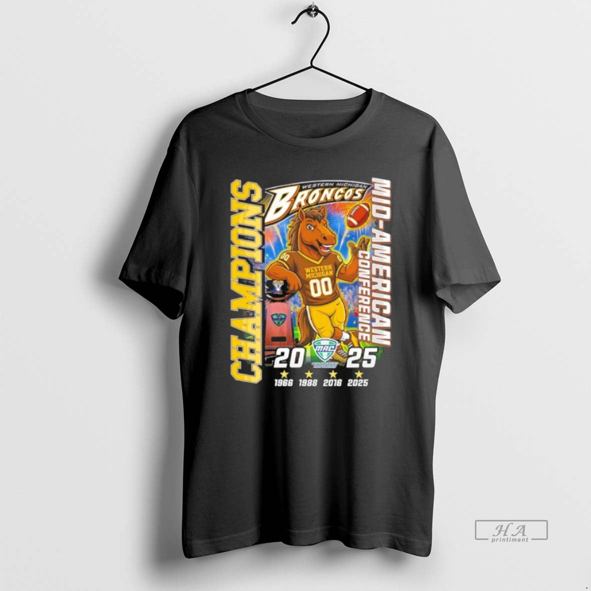 Official Western Michigan Broncos Big 12 Conference Champions 2025 T-Shirts, Hoodie, Sweatshirt | ZylaModa.com