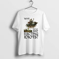 Official Why Do We Keep Electing Idiots T-Shirts, Hoodie, Sweatshirt | ZylaModa.com