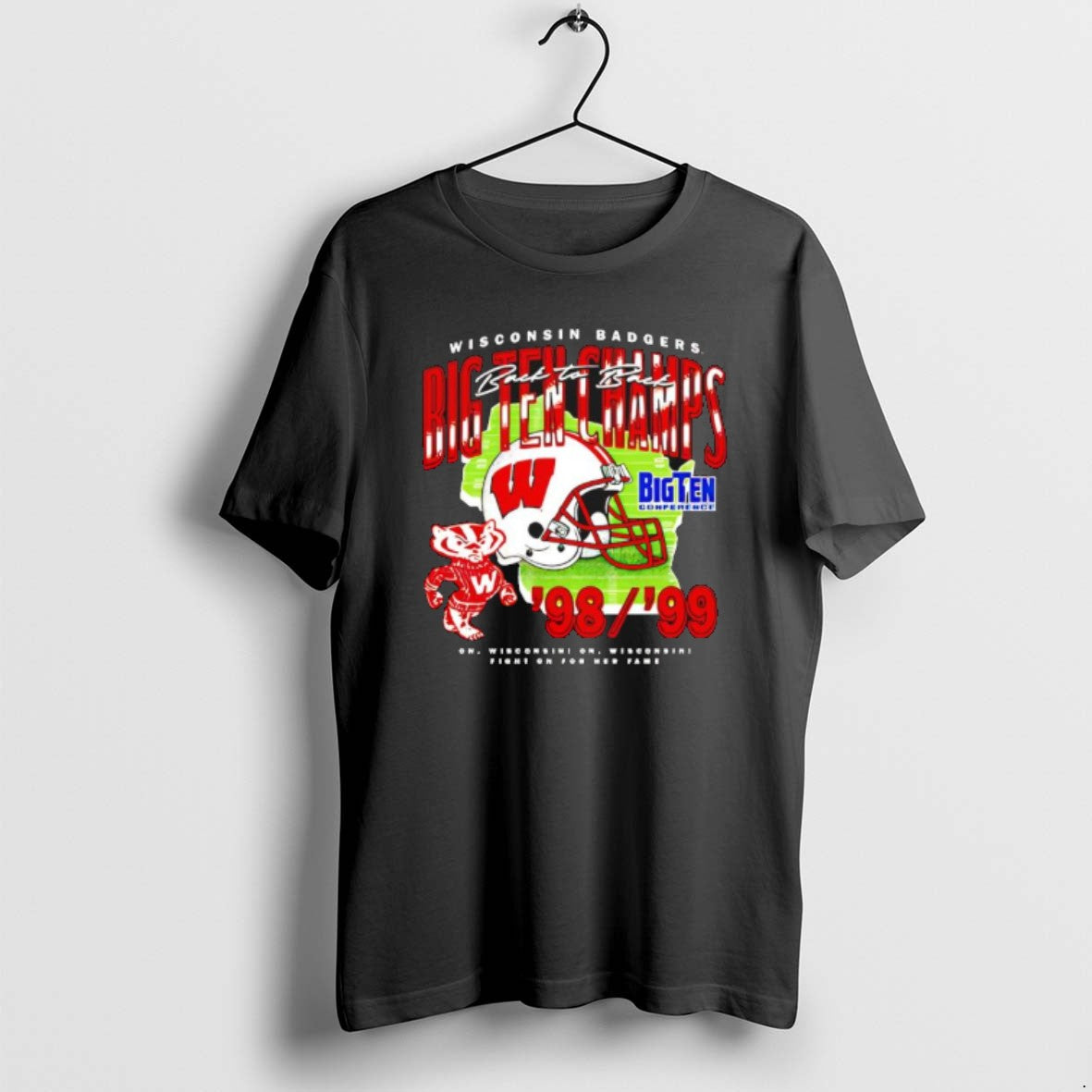 Official Wisconsin Badgers Back To Back Big Ten Champions T-Shirts, Hoodie, Sweatshirt | ZylaModa.com