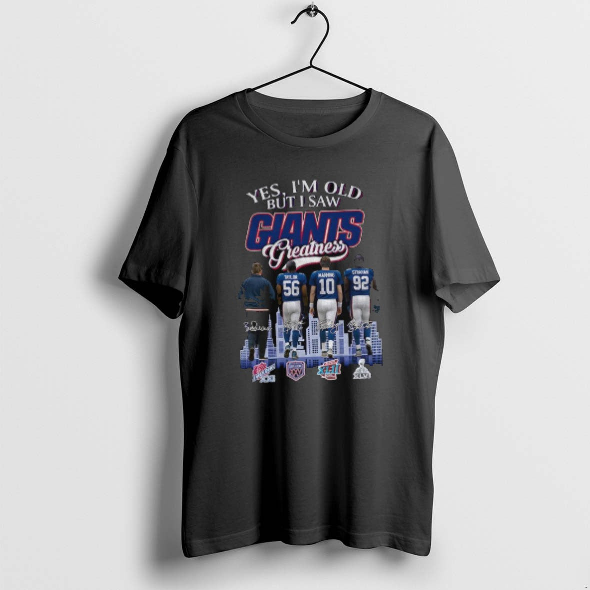 Official Yes Im Old But I Saw Giants Greatness Vintage New York Football T-Shirts, Hoodie, Sweatshirt | ZylaModa.com