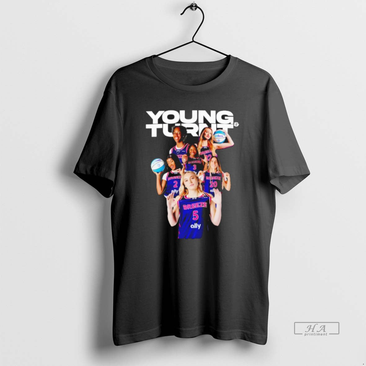 Official Young And Turnt Breeze Basketball Unrivaled Sgg Hoops Paige Bueckers T-Shirts, Hoodie, Sweatshirt | ZylaModa.com